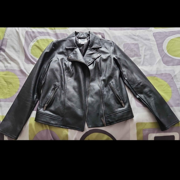 💛Old Navy Faux Leather Jacket - Picture 1 of 3
